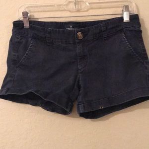 American eagle navy shorts